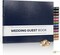Gallery Leather Guest Book Wedding, Party, Special Events, add Polaroid Photos, 192 Lined Pages, Bonded Leather, Hardcover 7" x 9"